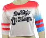 Harley Quinn T-Shirt Camiseta para Mujer Ropa Camisetas, top